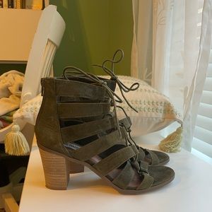 Steve Madden Lace Up Sandal Heels